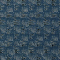 BISTRE-COTTON BLEND CURTAINS (BLUE)