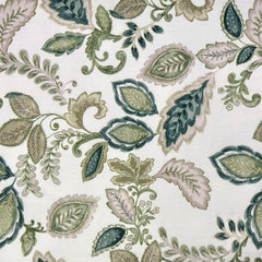Garden Floral Green Upholstery 95/5 Poly Cotton | Beautiful Windows Elgin