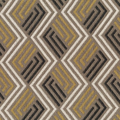 Luxurious Abstract Gold Black Beige Home Décor Fabric | 56 Inch
