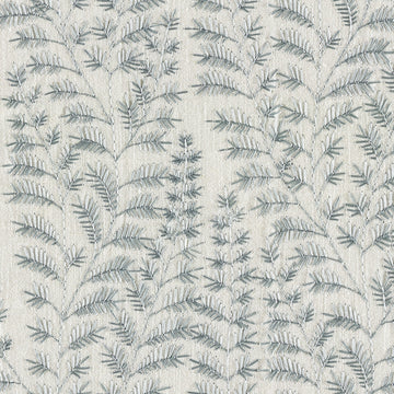 William Morris Grey Botanical Drapery Fabric—Width 57/58 Inches Wide—Sold by the Yard — Nationwide Shipping Available.