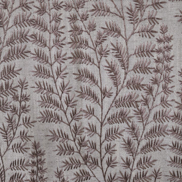 Botanical Brown Leaves Pattern Fabric—Premium Quality—100% Polyester—Multi-Purpose—Sold by The Yard—54 Inches Wide