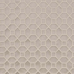 Gramercy-Square Silver—100% Polyester Fabric—Multi-Purpose Long Lasting—Width 52"Wide—Sold by the Yard