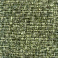 Close-up view of a green solid pattern fabric texture suitable for home decor applications. Sold by Beautiful Windows Elgin