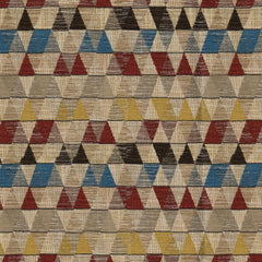 Merge Multicolor Upholstery Fabric | Red Blue Yellow Beige Yard