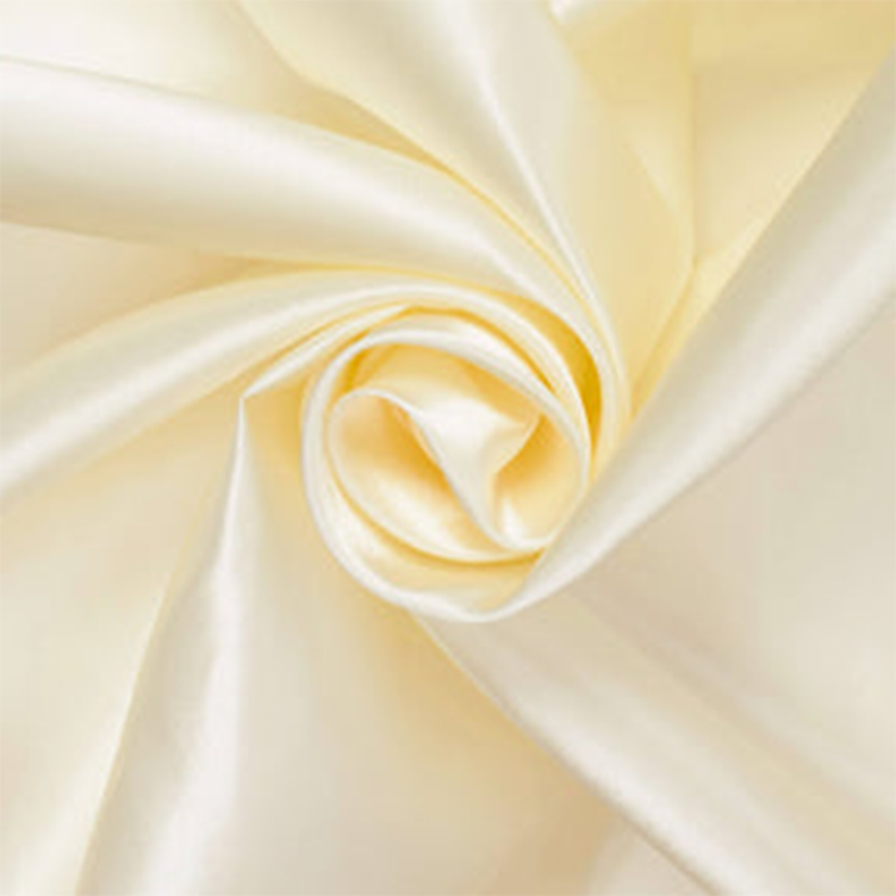 Ivory Charmeuse Satin Fabric by the Yard | Offered by BeautifulWindowsElgin.com—A trusted U.S. online fabric store