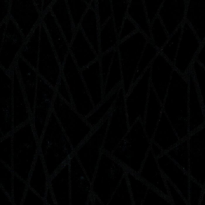 Versace Onyx Black Upholstery Fabric showcasing its texture and pattern. | Sold by beautifulwindowselgin