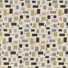 Mosaic Dove Grey Square Tile—Decorating Fabric—100% Polyester—54" Inches Wide—Sold by the Yard