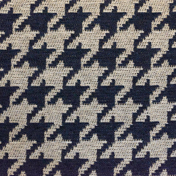 RADIANT ORCHID HOUNDSTHOOTH FABRIC