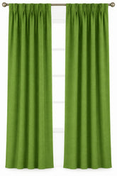 Solid green color swatch with a textured pattern