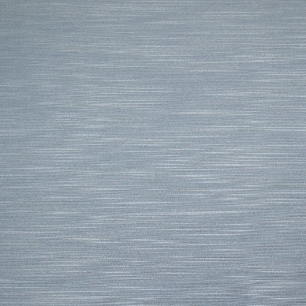 Close-up view of a blue-grey solid pattern fabric| Sold by Beautiful Windows Elgin