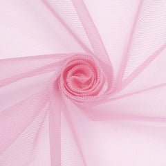 Orchid Polyester Petticoat Hard Net Crinoline/58–60 inch wide fabric sold by the yard at 180 GSM