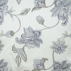 Floral pattern with purple and green on a white background| Beautiful Windows Elgin