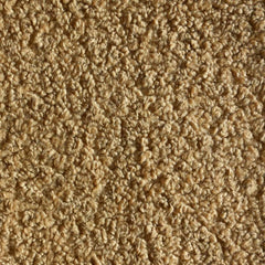 Wheat Latte Brown Plush Polyester Fabric by the Yard | 52″