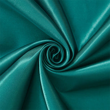 Primrose Teal—Polyester Charmeuse Fabric—Smooth Texture—Sold by The Yard—58/60 Inches Wide