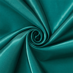 Primrose Teal Charmeuse Fabric| Sold by beautifulwindowselgin.com