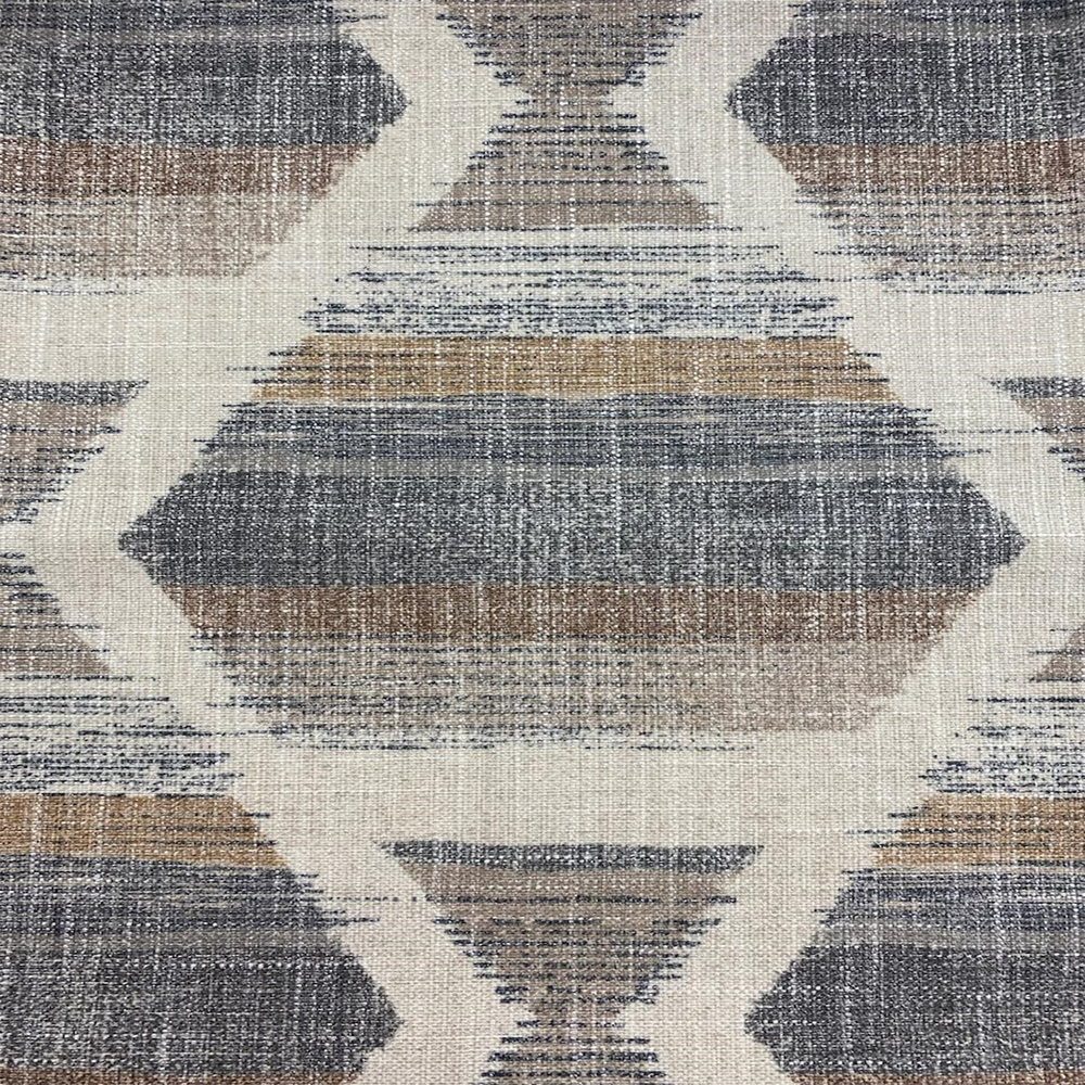 Beautiful Windows Elgin Blue-Mustard-Yellow-Grey textiles