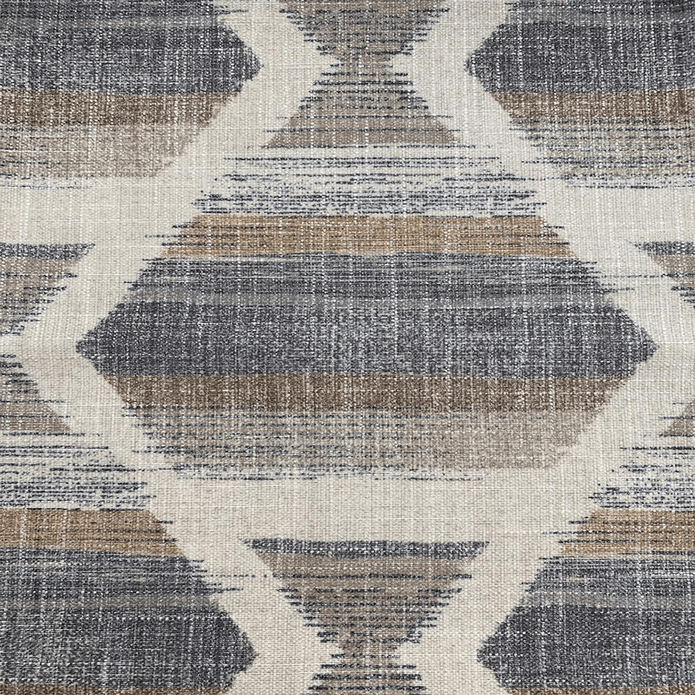 Beautiful Windows Elgin Blue-Mustard-Yellow-Grey textiles