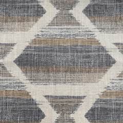 Beautiful Windows Elgin Blue-Mustard-Yellow-Grey textiles