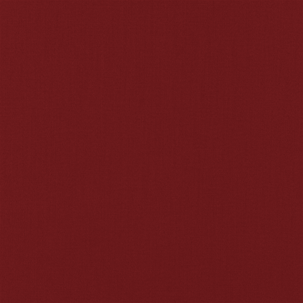 Rouge curtain panel in rich red hanging in living room