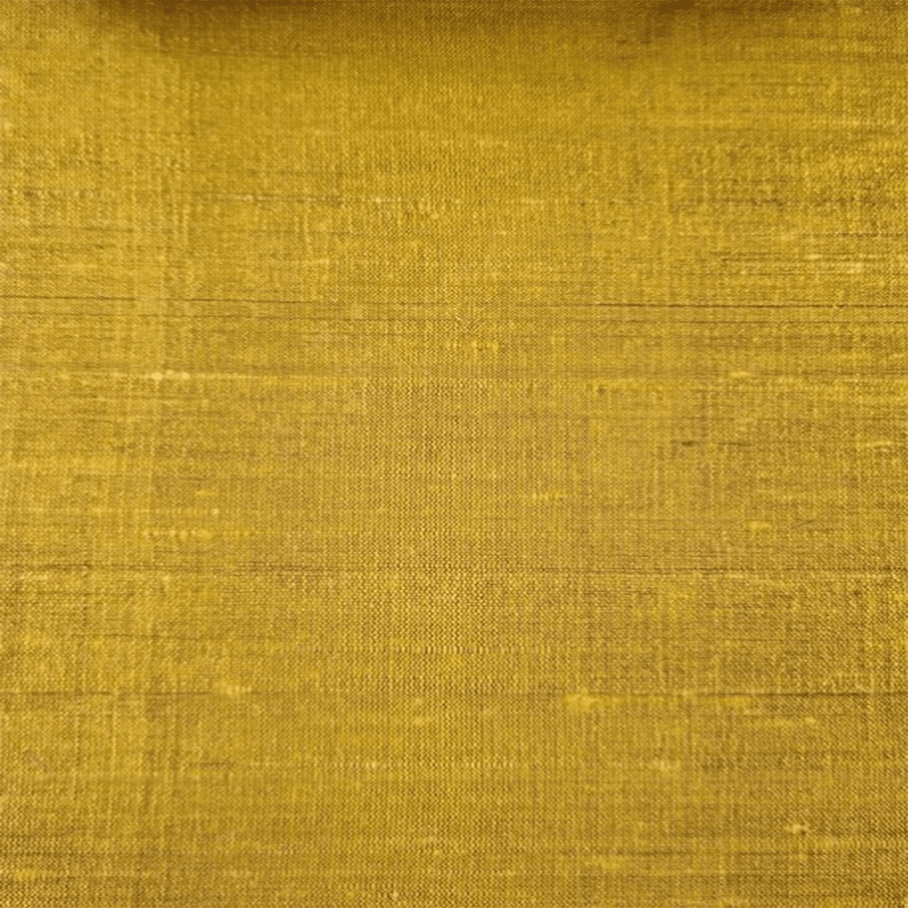 Golden honey pinch pleat drapery panel with 5-inch header, 47 inches wide