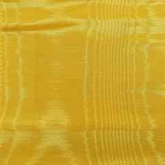 Spanish Gold Morire Rod Pocket Curtain — 47" Wide