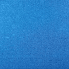 A solid blue colored curtain panel with a textured pattern| Beautiful Windows Elgin