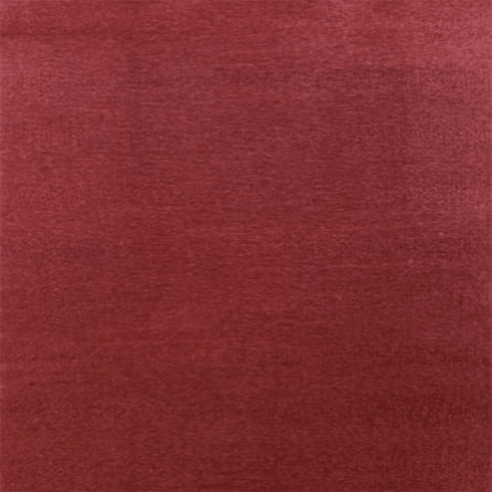 Garnet Red Shantung Pinch Pleat Curtain Panel