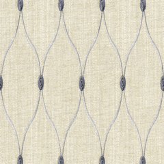 Beige, grey lattice upholstery fabric by the yard sold by beautifulwindowselgin.com