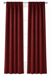 Lupien Pepper Curtain Panel– Maroon Color