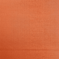 Bright pumpkin orange pinch pleated drapery panel