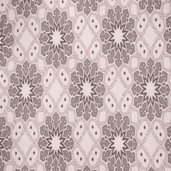 Toki Silver Beige Cotton Home Décor Fabric