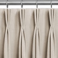 Lilac Grey—Pinch Pleated Curtain Panel—5" Inches Header—47"Inches Wide—100% Polyester—Panel Sold Individual
