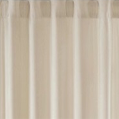 Modern Curtain Panel—Hidden Tab Back—White Color—Easy to Hang—5" Inches Header—47"Inches Wide—Nationwide Shipping
