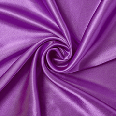 Caris Violet Hue Charmeuse Satin Apparel Fabric |100% Polyester