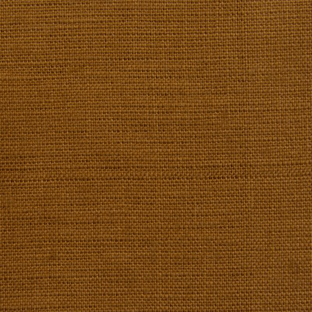 Solid mustard gold linen fabric showing its texture and color| Beautiful Windows Elgin