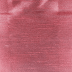 Red pinch pleat curtain panel with 5-inch header, custom length, 47 inches wide