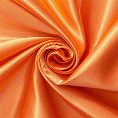 Marisol Orange Charmeuse Satin |100% Polyester Apparel Fabri