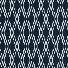 Close-up view of a black and white lattice pattern fabric| Beautiful Windows Elgin