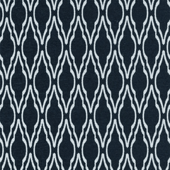 Close-up view of a black and white lattice pattern fabric| Beautiful Windows Elgin