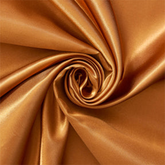 Charmeuse Silk—Rich Mist Gold Hue Fabric— Width 58/60 inches Wide—100% Polyester— Ideal for Apparel—Sold by the Yard