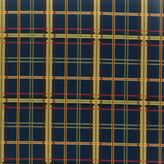Soft Furnishing Fabric—Navy-Blue-Wine-Green— Classic Plaid—100% Polyester—Strong Durability—56"-Inches Wide—Sold by the Yard
