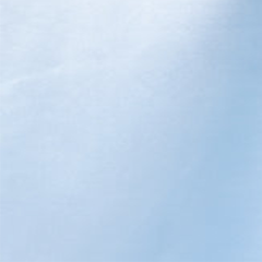 A yard of sky blue polyester charmeuse satin fabric.