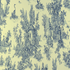 PaJaud Blue-White Fabric—100% Polyester—Strong Durability—Multi-Purpose—56"-Inches Wide—Sold by the Yard