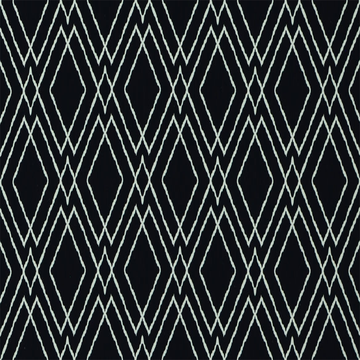 Eloise—Black Diamond Window Curtain Fabric—Diamond Fabric—100% Polyester—54" Inches Wide—Sold by the Yard
