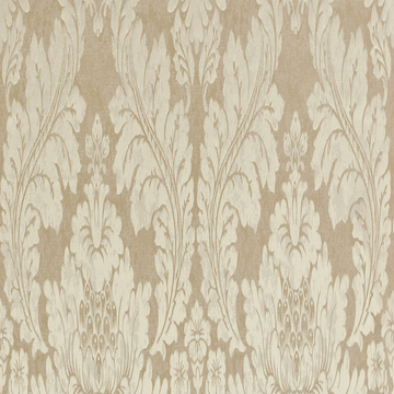 Romantic Textiles—Beige Color—66% Polyester, 34% Cotton—Width 52" Inches Wide—Shipped Nationwide