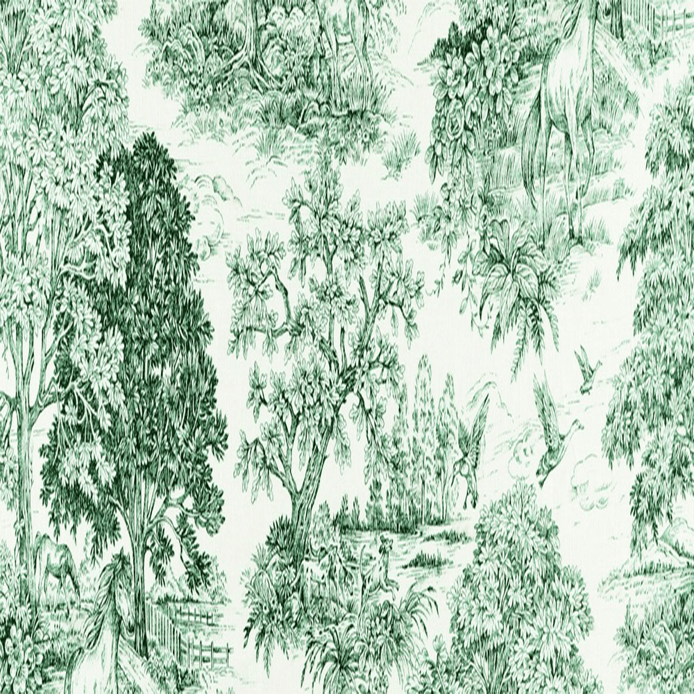 yellowstone classic green cotton linen fabric sold by Beautiful Windows Elgin