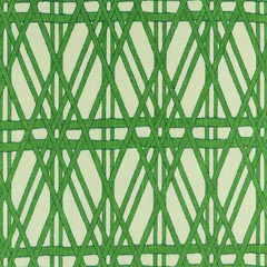 Green lattice pattern fabric | Offered by Beautiful Windows Elgin, a trusted U.S. online fabric store Based in Columbia, SC.—with nationwide shipping.