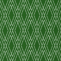 Jakaya Emerald Green Beige Diamond Fabric – Beautiful Windows Elgin