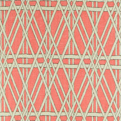 Selena Curtain Fabric—Coral Color—96% Polyester, 4% Linen—54"-Inches Wide—Sold by the Yard—Nationwide Shipping