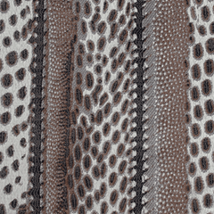Zulu Black, Beige-Brown—High-Quality—Culturally Inspired—100% Polyester—Sold by the Yard—54" Inches Wide